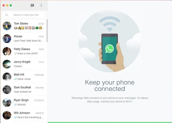 Как добавить whatsapp в расширения mac os